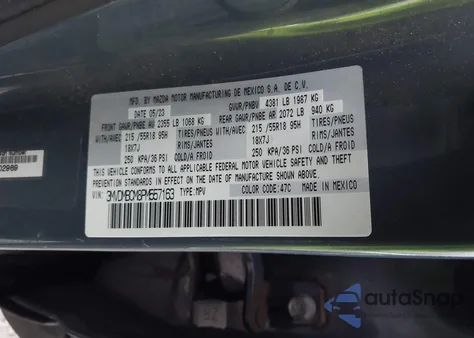 2023 Mazda Cx-30 2.5 S Carbon Edition z USA, uszkodzony, nr VIN 3MVDMBCM8PM557163